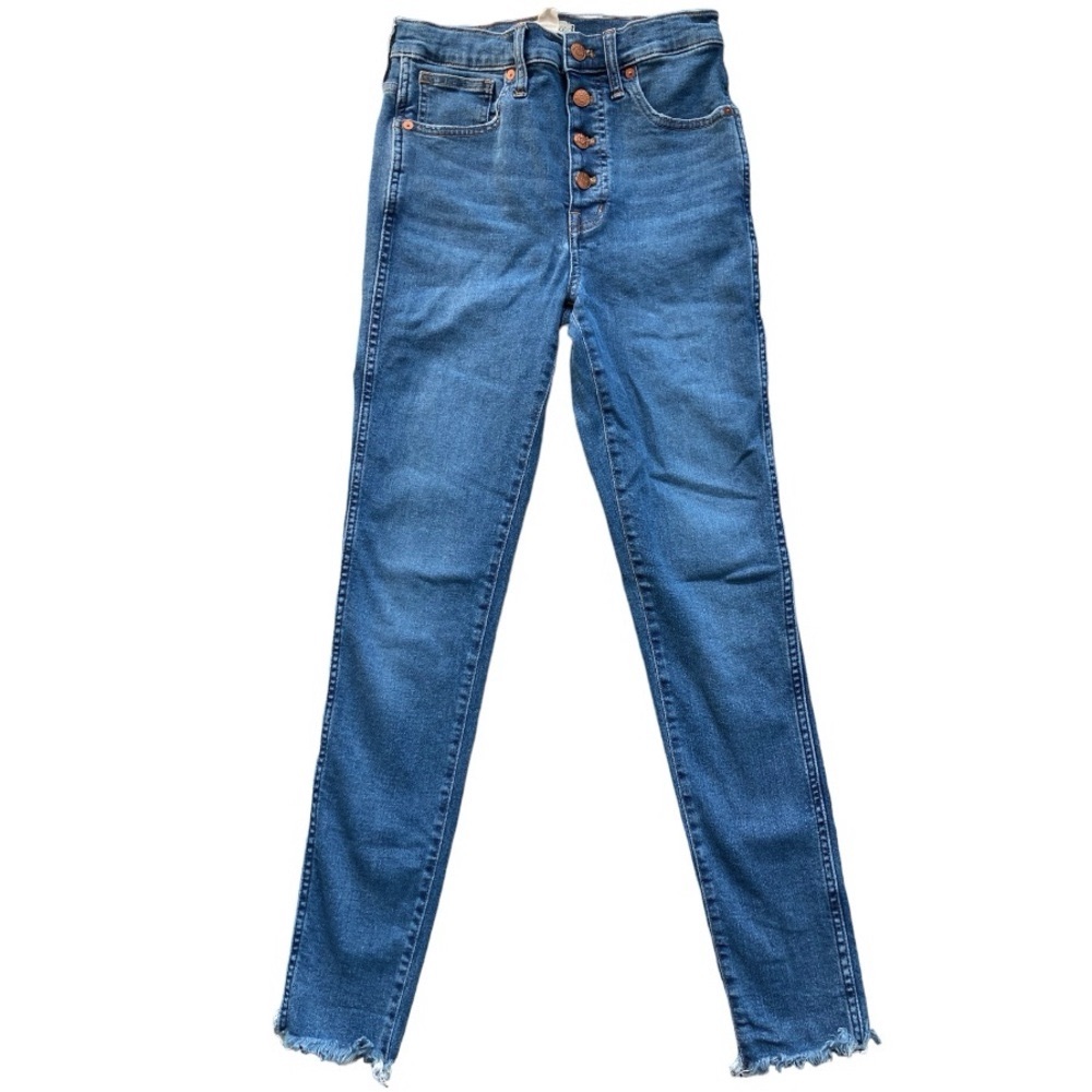 Madewell Buttonfly Highrise Skinny Jeans